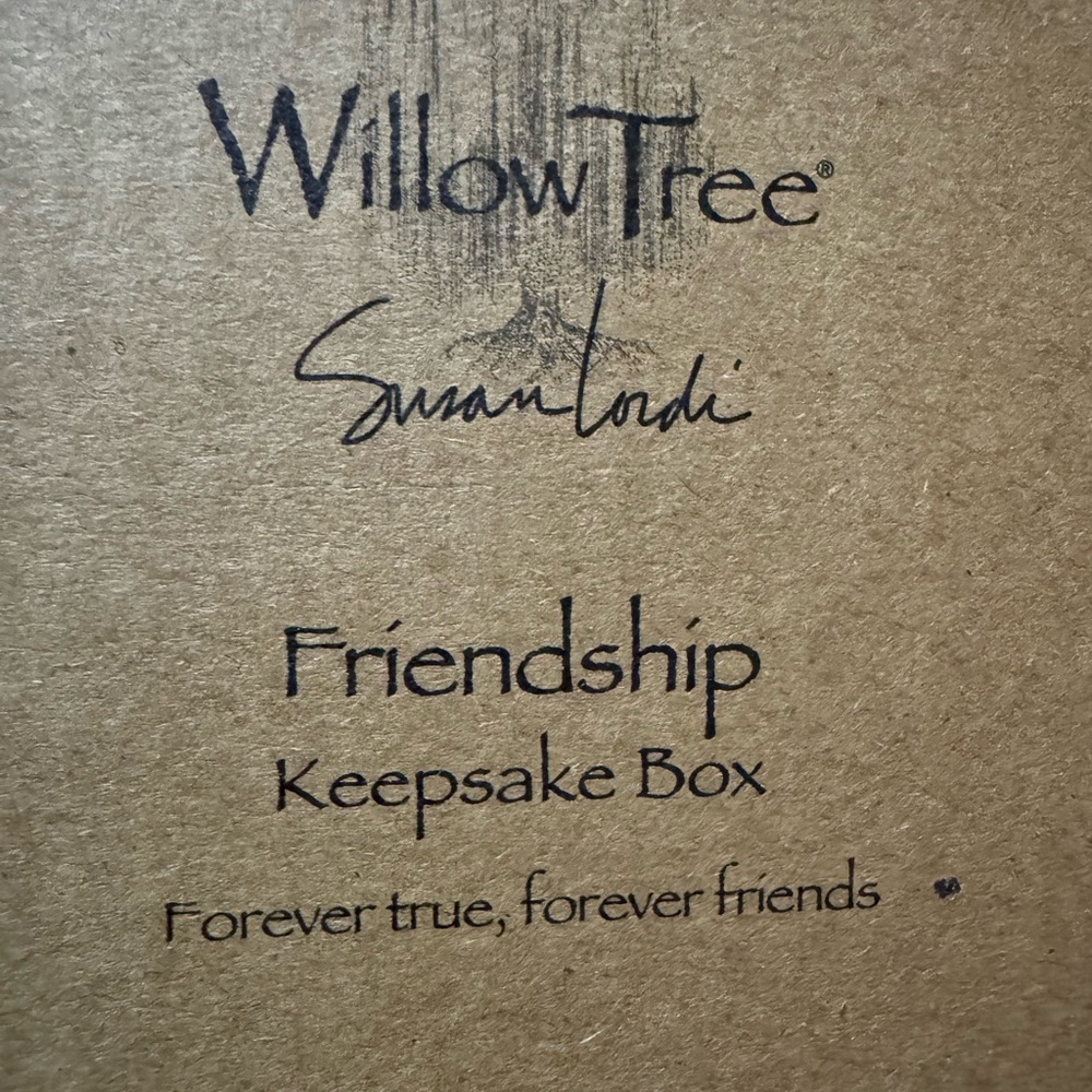 Willow Tree Friendship Keepsake Box - Picture 3 of 3